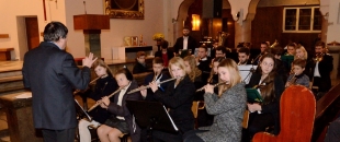 Koncert Patriotyczny Serduszek wraz z zaprzyjaźnionymi orkiestrami w Sanktuarium NSPJ w Szczecinie